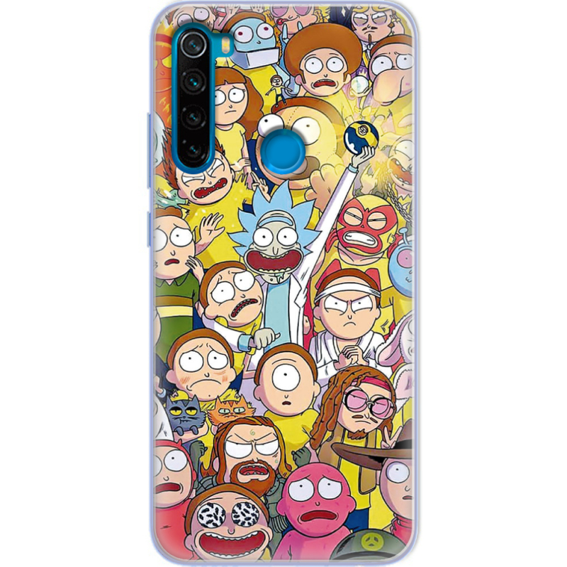 Чехол Uprint Xiaomi Redmi Note 8 Rick and Morty