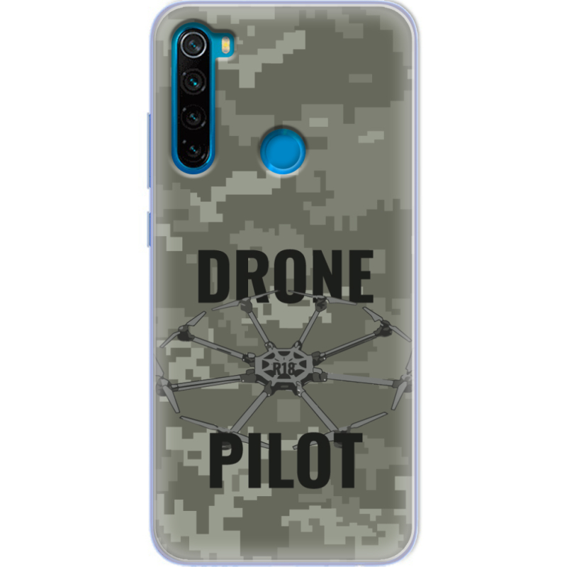 Чехол Uprint Xiaomi Redmi Note 8 Drone Pilot