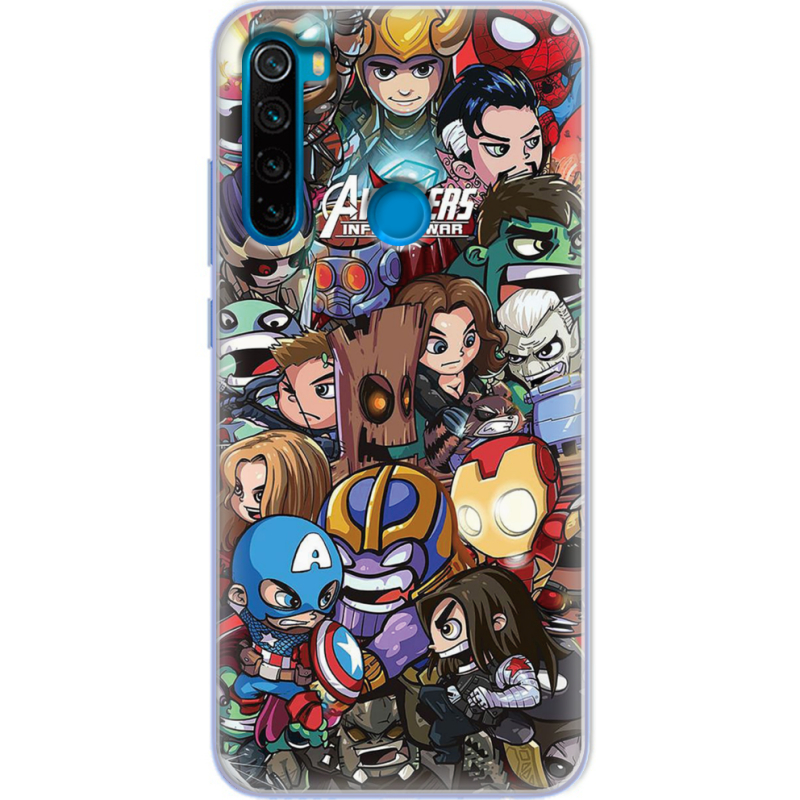 Чехол Uprint Xiaomi Redmi Note 8 Avengers Infinity War