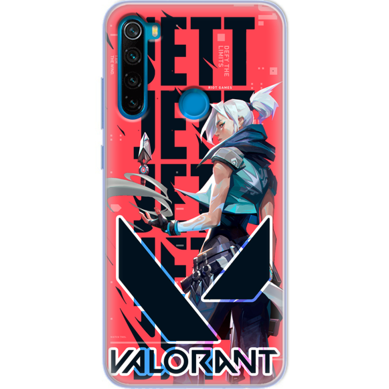 Чехол Uprint Xiaomi Redmi Note 8 Valorant Jett