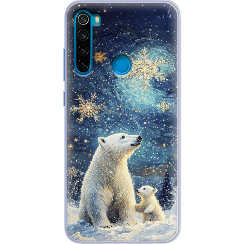 Чехол Uprint Xiaomi Redmi Note 8 Північні ведмеді