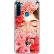 Чехол Uprint Xiaomi Redmi Note 8 Girl in Flowers