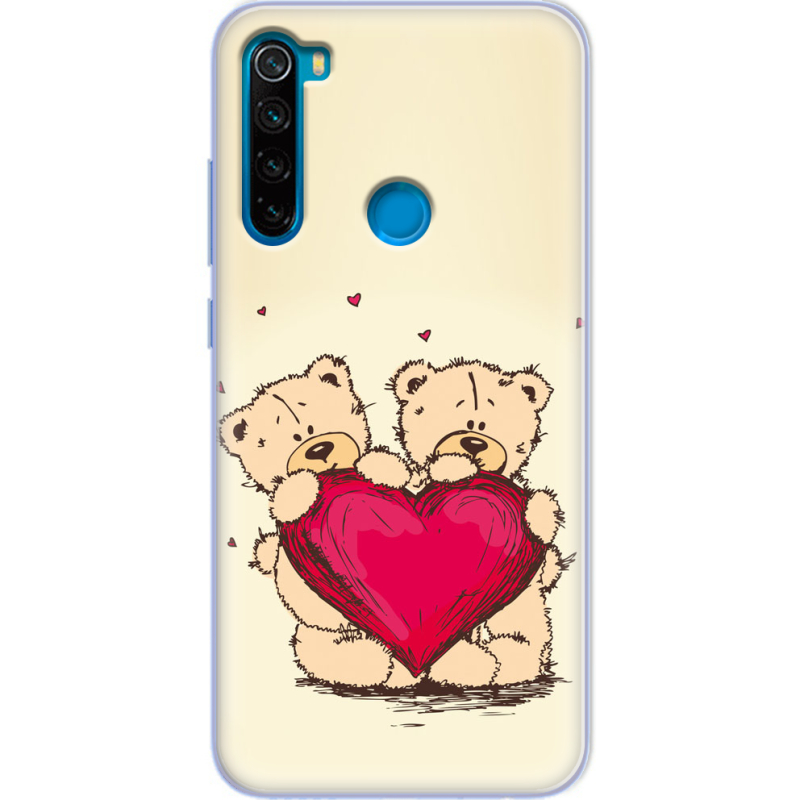 Чехол Uprint Xiaomi Redmi Note 8 Teddy Bear Love