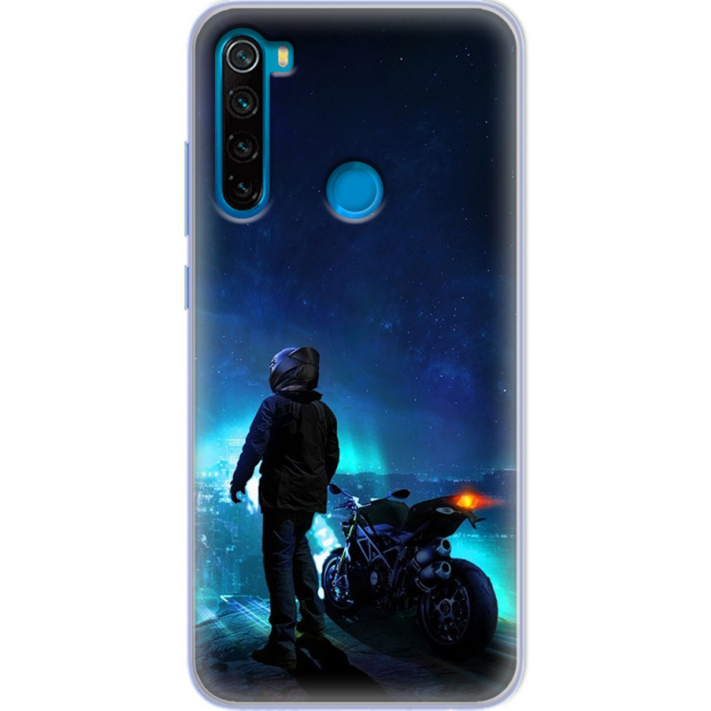 Чехол Uprint Xiaomi Redmi Note 8 Motorcyclist