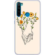 Чехол Uprint Xiaomi Redmi Note 8 Flower Hands