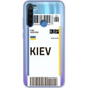 Прозрачный чехол Uprint Xiaomi Redmi Note 8 Ticket Kiev