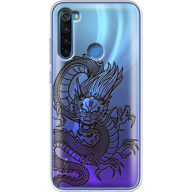 Прозрачный чехол Uprint Xiaomi Redmi Note 8 Chinese Dragon