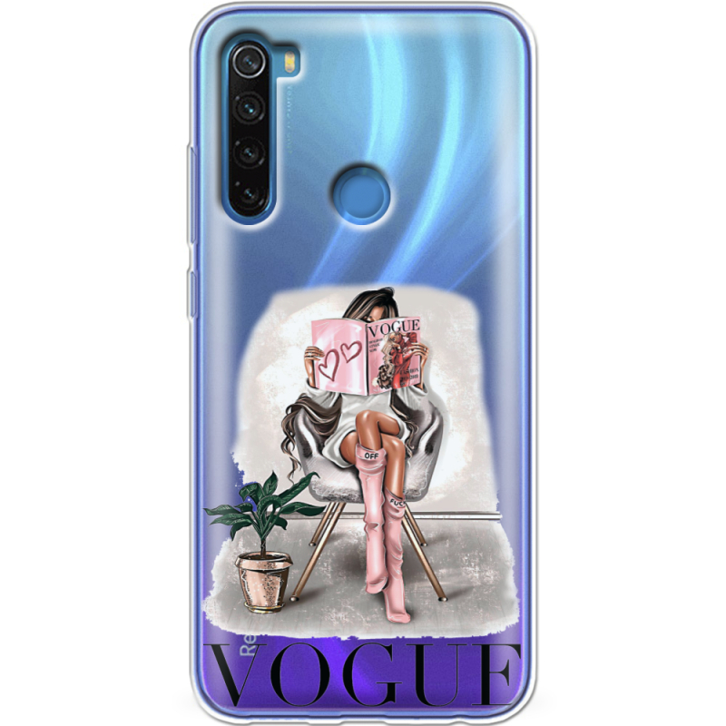 Прозрачный чехол Uprint Xiaomi Redmi Note 8 VOGUE