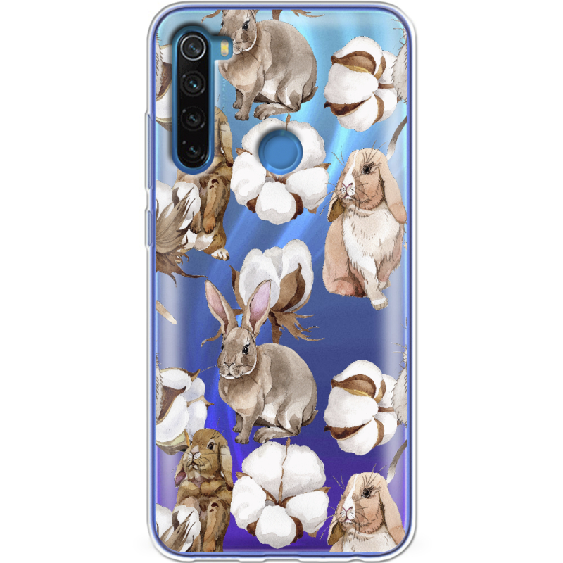 Прозрачный чехол Uprint Xiaomi Redmi Note 8 Cotton and Rabbits