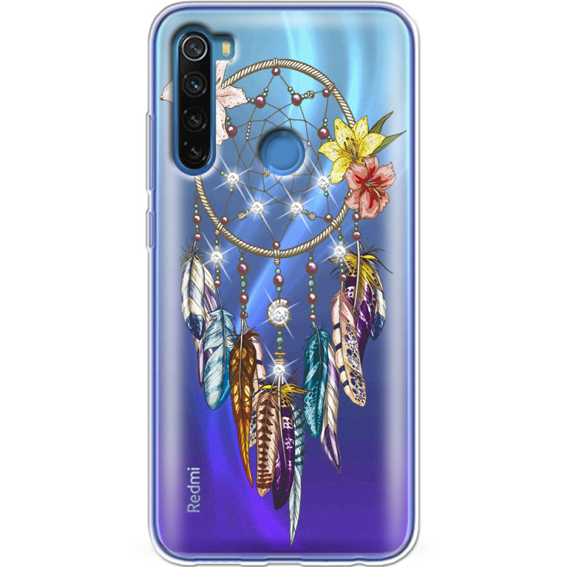 Чехол со стразами Xiaomi Redmi Note 8 Dreamcatcher