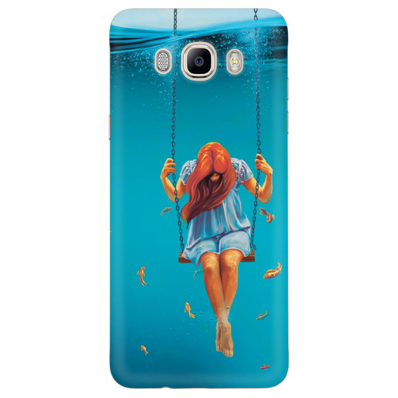 Чехол Uprint Samsung J710 Galaxy J7 2016 Girl In The Sea