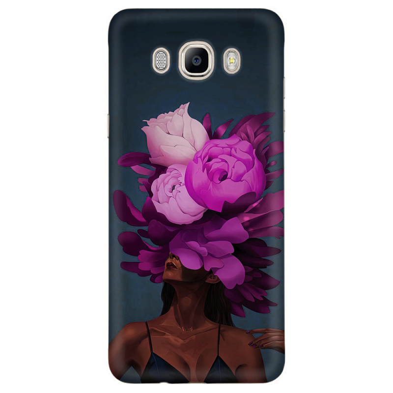 Чехол Uprint Samsung J710 Galaxy J7 2016 Exquisite Purple Flowers