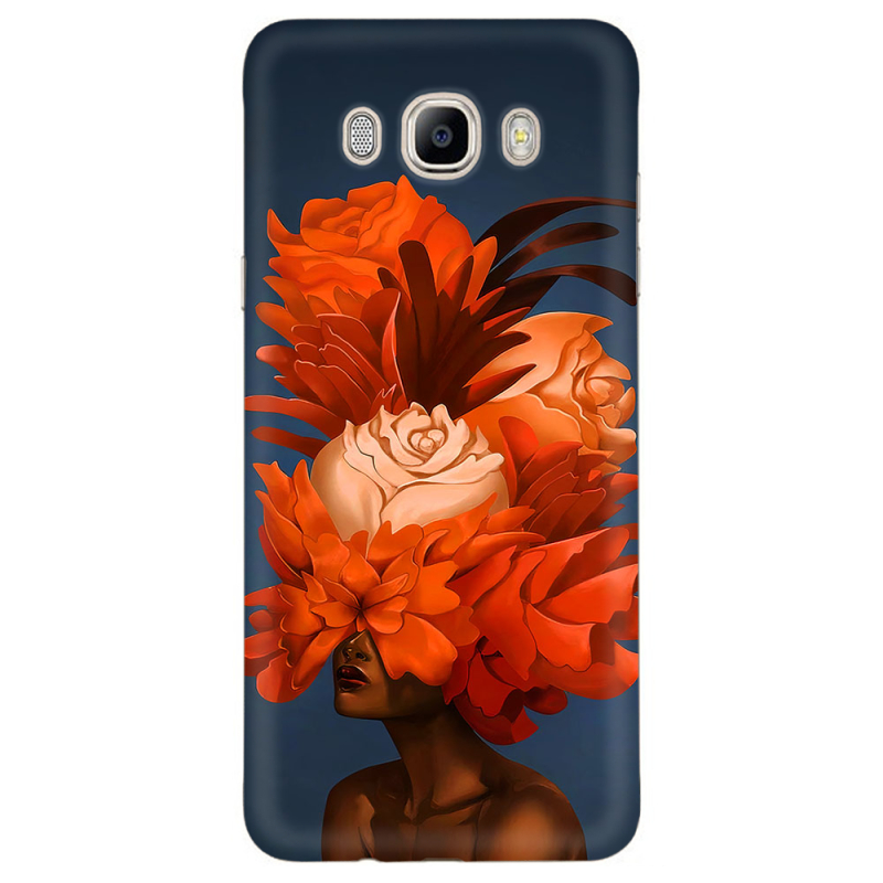 Чехол Uprint Samsung J710 Galaxy J7 2016 Exquisite Orange Flowers