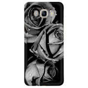 Чехол Uprint Samsung J710 Galaxy J7 2016 Black and White Roses