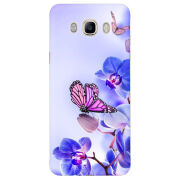 Чехол Uprint Samsung J710 Galaxy J7 2016 Orchids and Butterflies