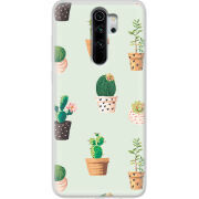 Чехол Uprint Xiaomi Redmi Note 8 Pro L-green Cacti