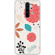 Чехол Uprint Xiaomi Redmi Note 8 Pro Line Flowers