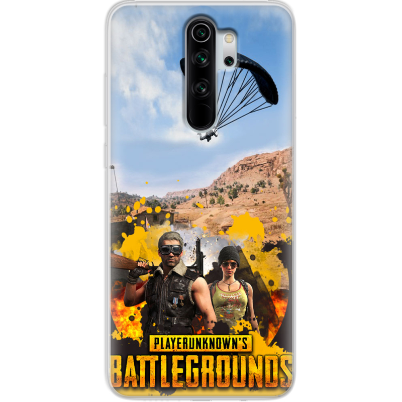 Чехол Uprint Xiaomi Redmi Note 8 Pro Pubg parachute