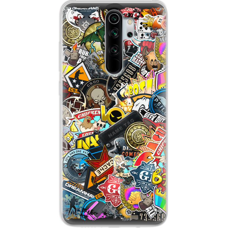 Чехол Uprint Xiaomi Redmi Note 8 Pro CS:Go Stickerbombing