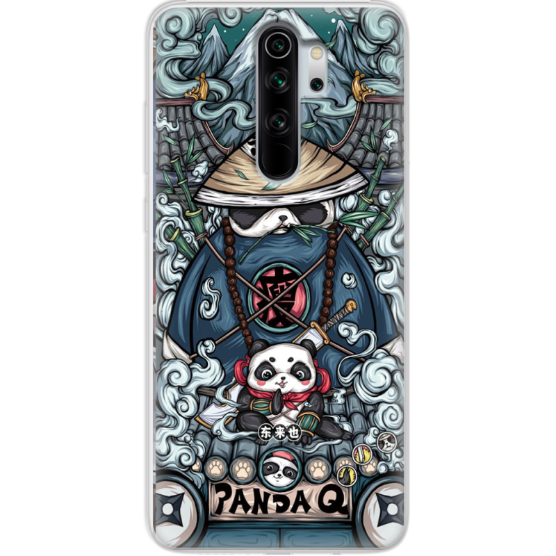 Чехол Uprint Xiaomi Redmi Note 8 Pro Panda Q