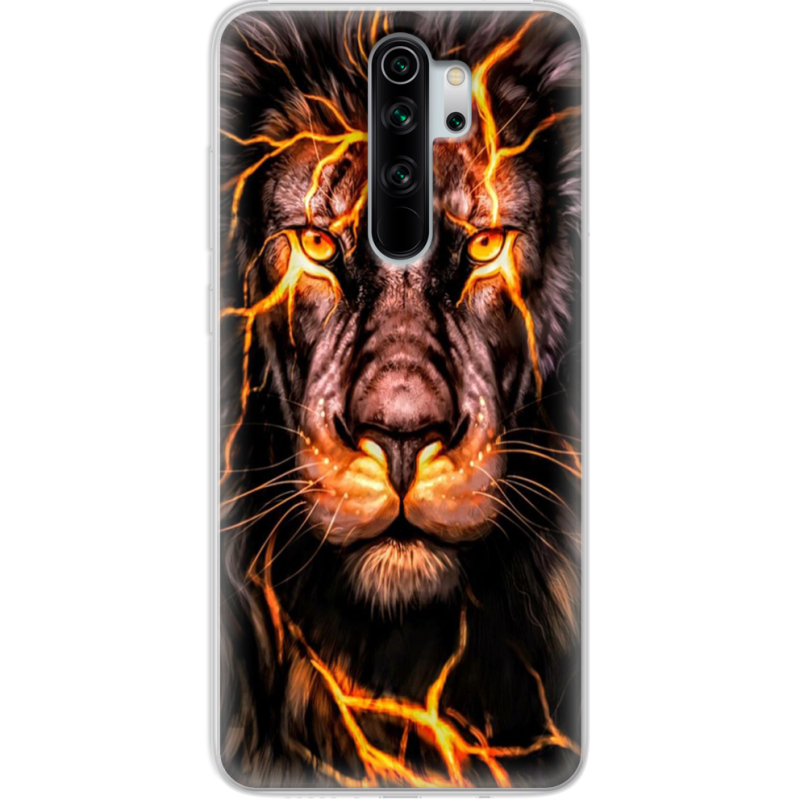 Чехол Uprint Xiaomi Redmi Note 8 Pro Fire Lion