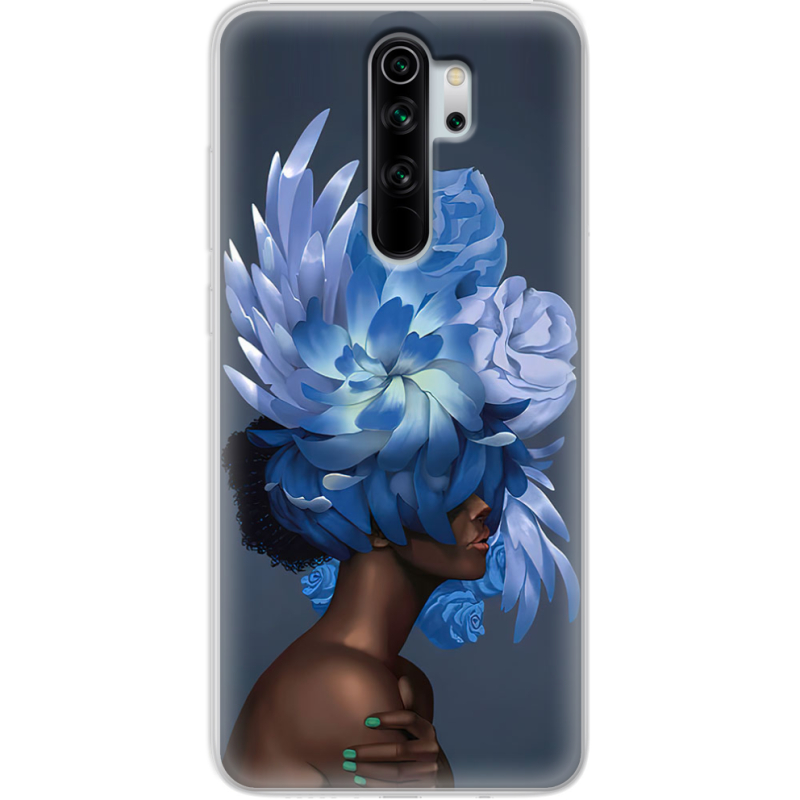 Чехол Uprint Xiaomi Redmi Note 8 Pro Exquisite Blue Flowers