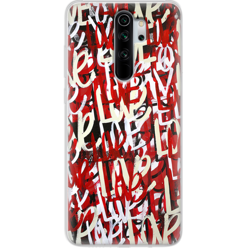 Чехол Uprint Xiaomi Redmi Note 8 Pro Love Graffiti