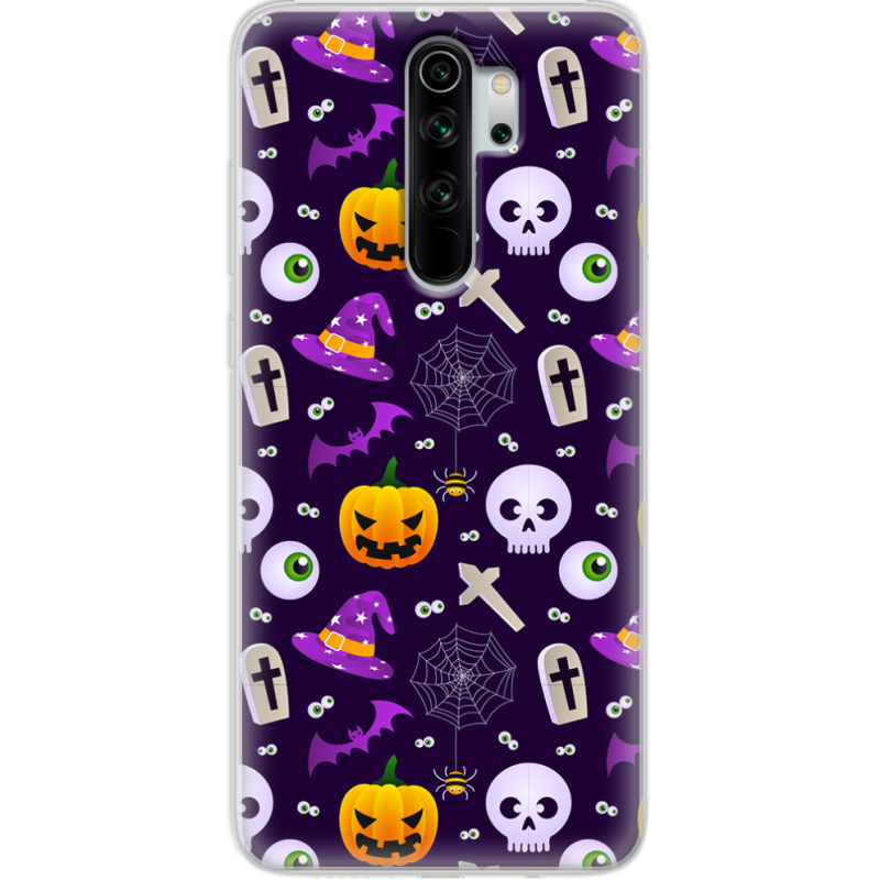 Чехол Uprint Xiaomi Redmi Note 8 Pro Halloween Purple Mood