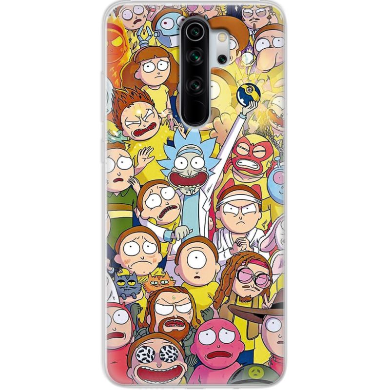 Чехол Uprint Xiaomi Redmi Note 8 Pro Rick and Morty