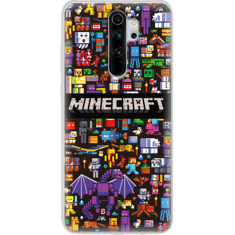 Чехол Uprint Xiaomi Redmi Note 8 Pro Minecraft Mobbery