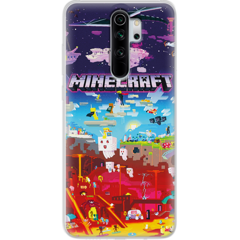 Чехол Uprint Xiaomi Redmi Note 8 Pro Minecraft World Beyond