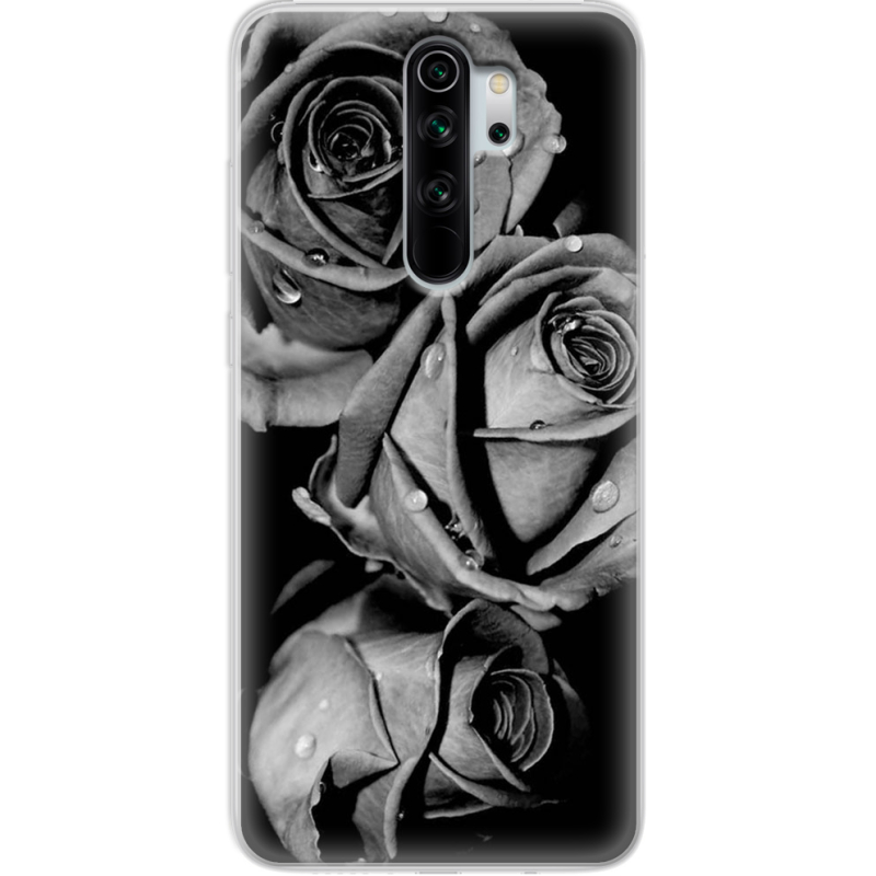 Чехол Uprint Xiaomi Redmi Note 8 Pro Black and White Roses