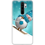 Чехол Uprint Xiaomi Redmi Note 8 Pro Skier Snowman