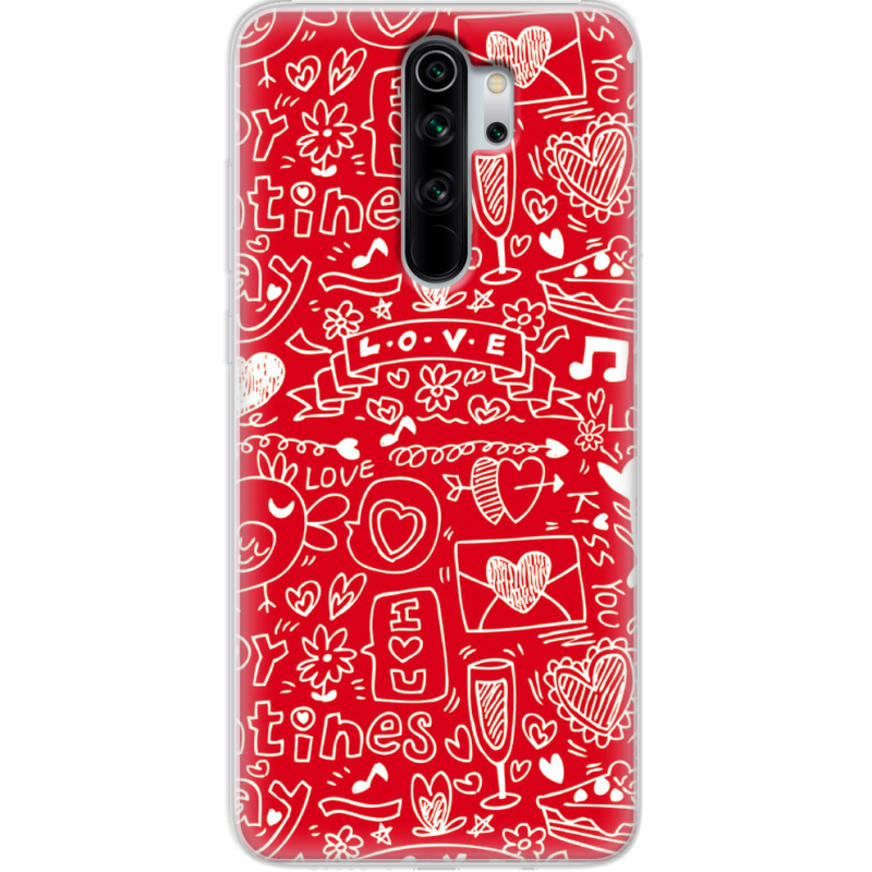 Чехол Uprint Xiaomi Redmi Note 8 Pro Happy Valentines