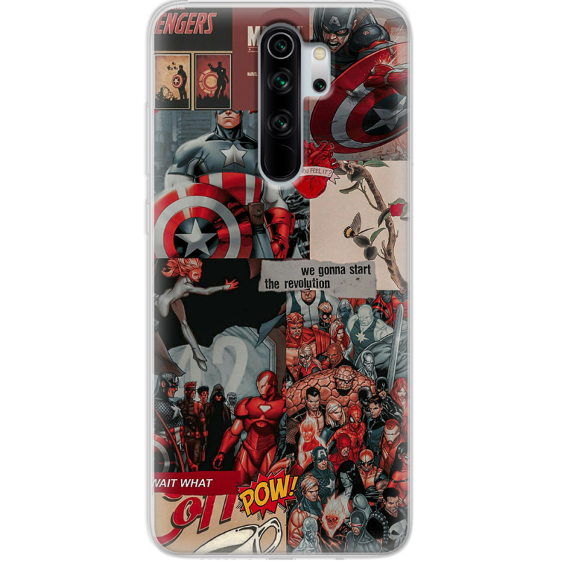 Чехол Uprint Xiaomi Redmi Note 8 Pro Marvel Avengers