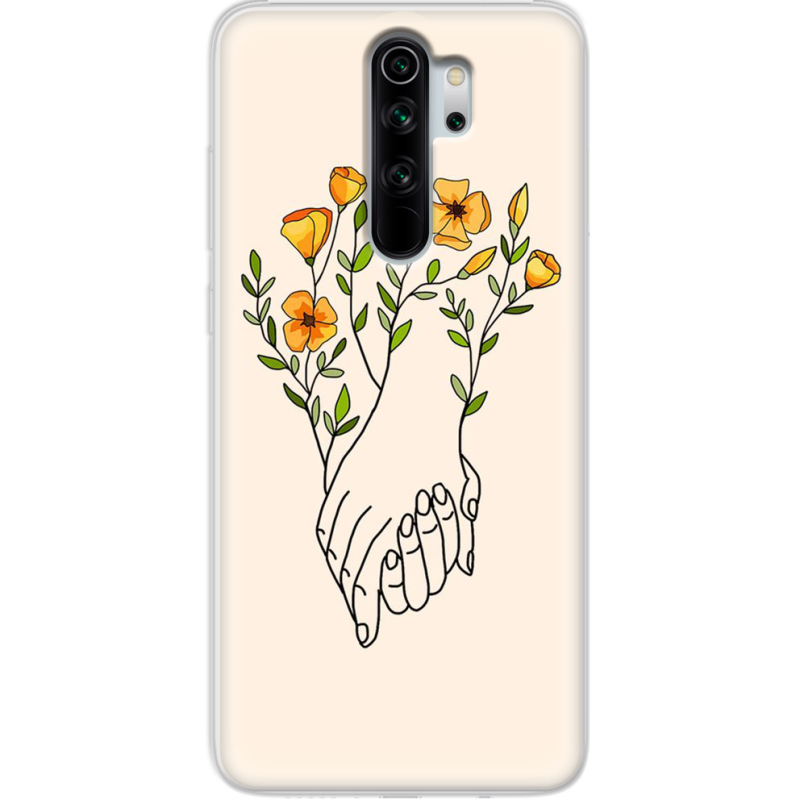 Чехол Uprint Xiaomi Redmi Note 8 Pro Flower Hands