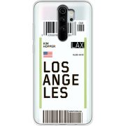 Прозрачный чехол Uprint Xiaomi Redmi Note 8 Pro Ticket Los Angeles