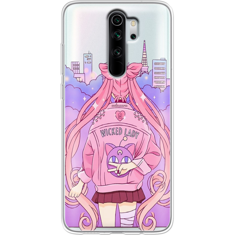 Прозрачный чехол Uprint Xiaomi Redmi Note 8 Pro Wiked Lady