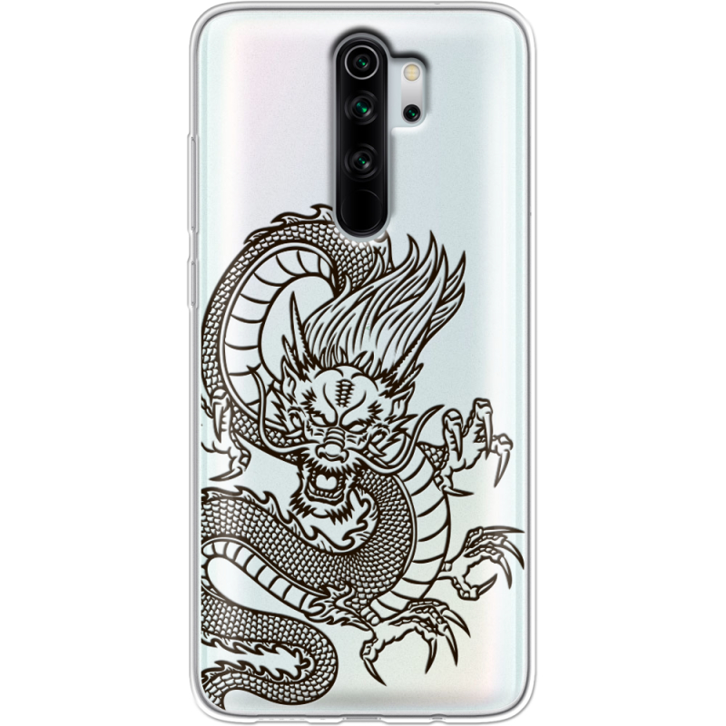 Прозрачный чехол Uprint Xiaomi Redmi Note 8 Pro Chinese Dragon