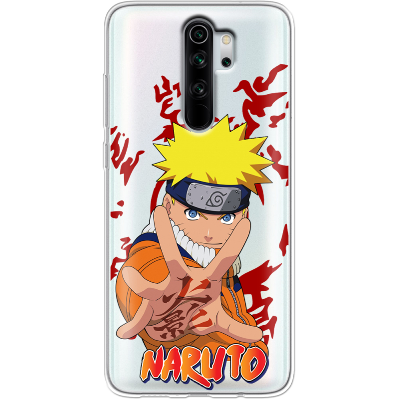 Прозрачный чехол Uprint Xiaomi Redmi Note 8 Pro Naruto