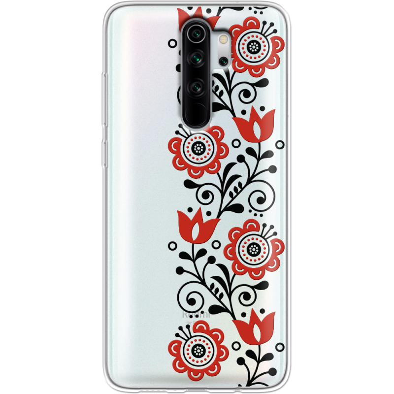 Прозрачный чехол Uprint Xiaomi Redmi Note 8 Pro Ethno Ornament