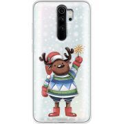 Прозрачный чехол Uprint Xiaomi Redmi Note 8 Pro Christmas Deer with Snow