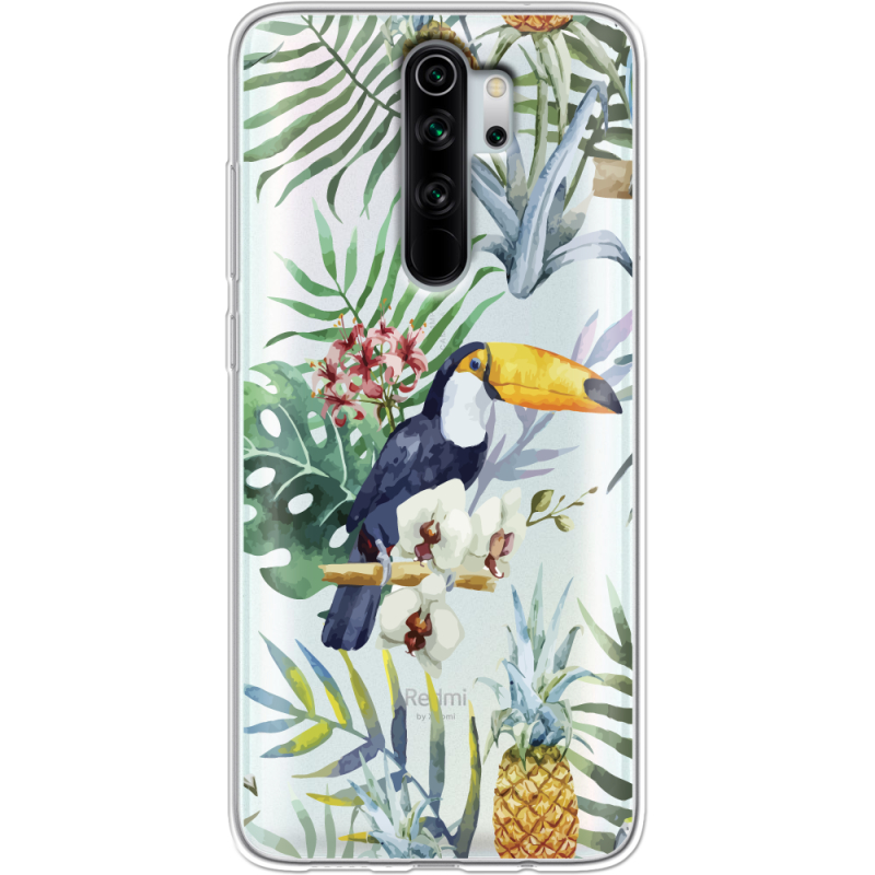 Прозрачный чехол Uprint Xiaomi Redmi Note 8 Pro Tucan