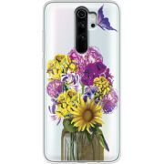 Прозрачный чехол Uprint Xiaomi Redmi Note 8 Pro My Bouquet