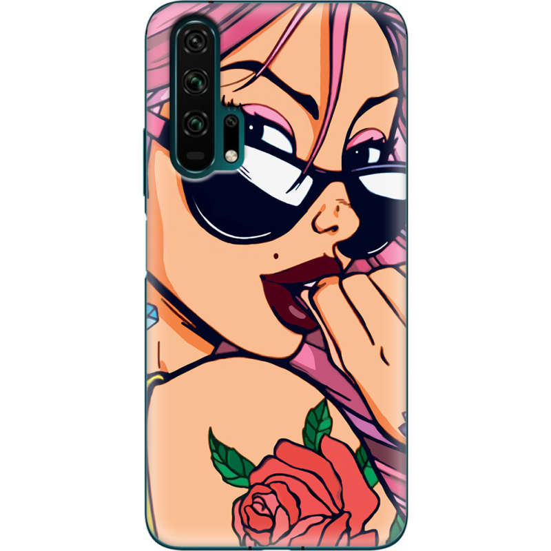 Чехол Uprint Huawei Honor 20 Pro Pink Girl