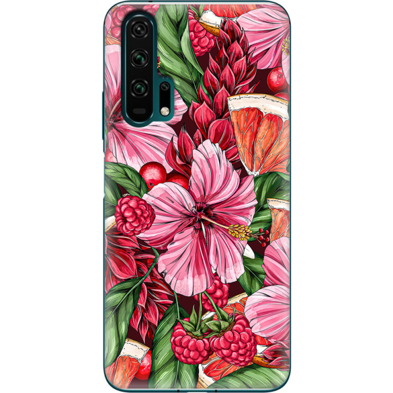 Чехол Uprint Huawei Honor 20 Pro Tropical Flowers