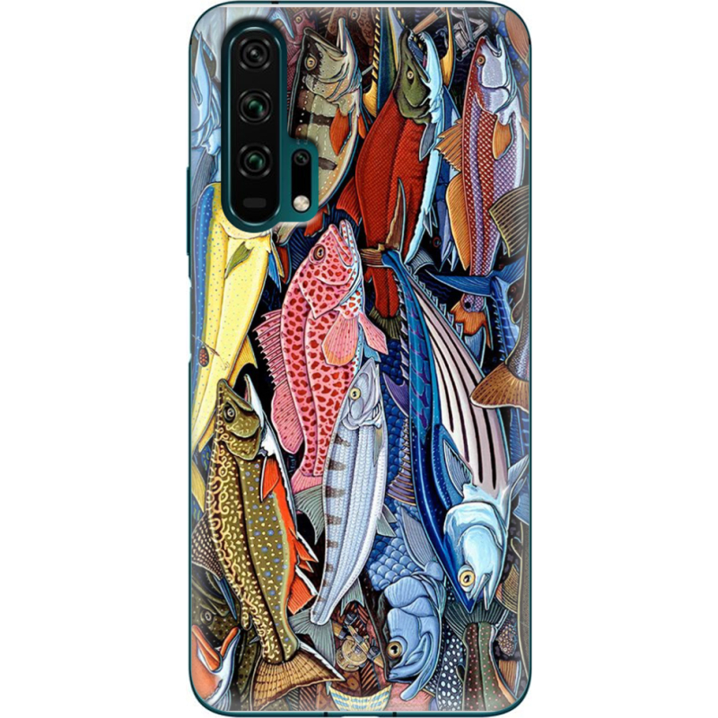 Чехол Uprint Huawei Honor 20 Pro Sea Fish