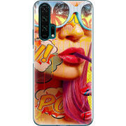 Чехол Uprint Huawei Honor 20 Pro Yellow Girl Pop Art