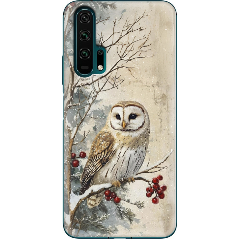 Чехол Uprint Huawei Honor 20 Pro Christmas Owl
