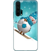 Чехол Uprint Huawei Honor 20 Pro Skier Snowman